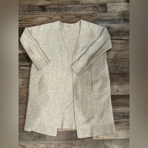 Madewell Grey Cardigan Sweater
